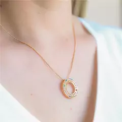 Colar Mandala Sonhe, Acredite e Realize