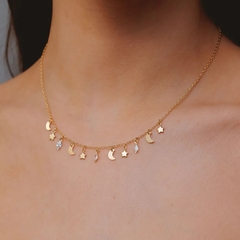 Chocker Cosmos com Detalhes em Zircônias - comprar online