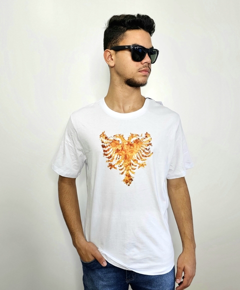 camiseta Cavalera estampada