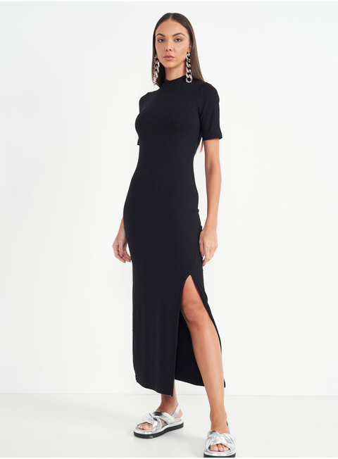 Vestido Canelado Colcci