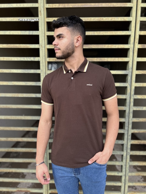 Polo com Vista de Piquet Colcci