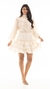 Vestido Curto Com Babados - Vermelho 29