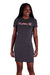 Vestido Hurley HYVT010031 O&O - Mescla Preto Rosa