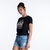 Camiseta Fem Billabong W471A0065 Waves and Palm - Preto - comprar online
