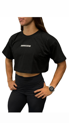 Cropped Zerodois Preto