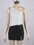 TOP GLITTER ASIMETRICO PICO