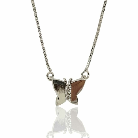 Chocker com Pingente Borboleta
