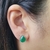 Brincos Gota Verde Esmeralda - comprar online