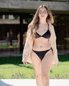 Bikini triangulito y colaless para atar ARUBA