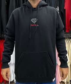 Moletom Diamond Sweatshirt Diamond Small Brilliant Logo Hoodie Black