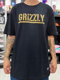 Camiseta Grizzily OG STAMP TEE Black