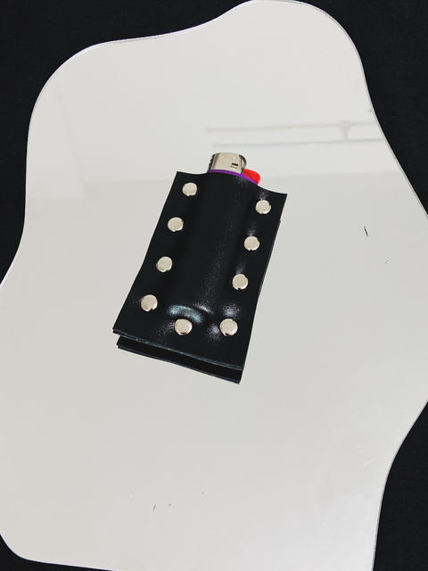 Porta isqueiro black