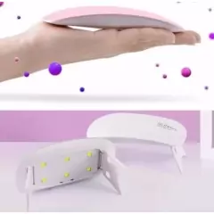 Imagem do Mini Cabine Forno Secador Esmalte Led Rápida Portátil Led Uv