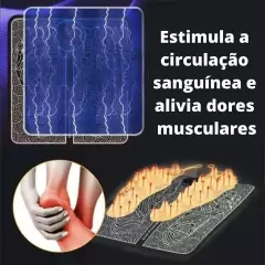 Tapete Massageador Ems Tens Elétrico Para Pés Fisioterapia O Melhor