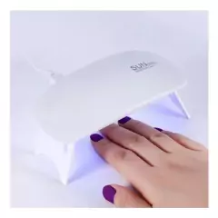Mini Cabine Forno Secador Esmalte Led Rápida Portátil Led Uv