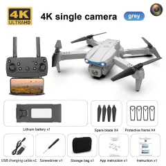 Dobrável Dual Camera Drone, E99, K3 Pro, HD 4K, Modo de espera alto, Mini RC, W na internet