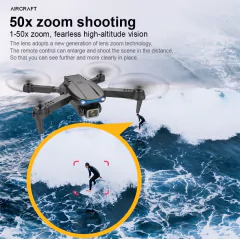 Dobrável Dual Camera Drone, E99, K3 Pro, HD 4K, Modo de espera alto, Mini RC, W na internet
