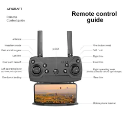 Dobrável Dual Camera Drone, E99, K3 Pro, HD 4K, Modo de espera alto, Mini RC, W - loja online