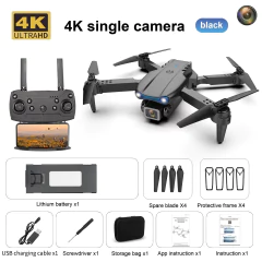 Dobrável Dual Camera Drone, E99, K3 Pro, HD 4K, Modo de espera alto, Mini RC, W - comprar online