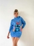 Buzo Stich flores (azul) - comprar online