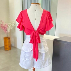 Cropped crepe duna na internet