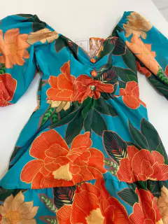 Vestido curto crepe - comprar online