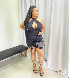 Vestido sexy plus