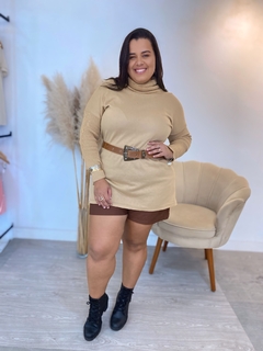 Vestido tricô