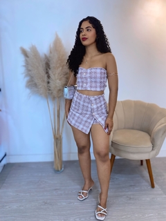 Conjunto tweed Corset - comprar online