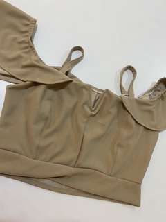 Cropped Plus ciganinha - comprar online