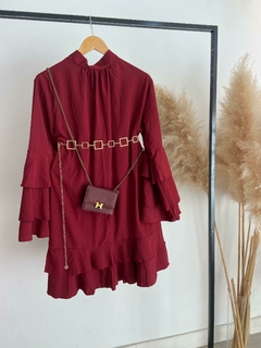 Vestido manga longa - comprar online