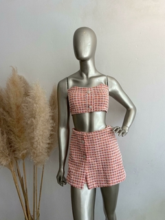 Conjunto tweed Corset na internet