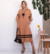 Vestido lista oversized na viscolycra na internet