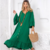 Vestido Longo com Manga 3/4 - comprar online