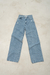 SD380 - Wide Leg Denim Azul Con Roturas Rigido (Rolly)