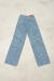 SD380 - Wide Leg Denim Azul Con Roturas Rigido (Rolly) - comprar online