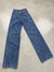 SD393 - Wide Leg Denim Azul Con Bigotes Rígido (Janine) - Supre