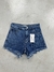 SD366 - Short Denim Azul Rígido Desflecado (Anne)