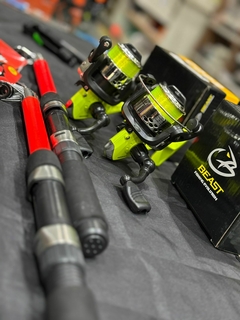 Combo Redfish Teles-Fluor 2.10M + Reel Beast SE200