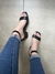 sandalias eco cuero negras en internet