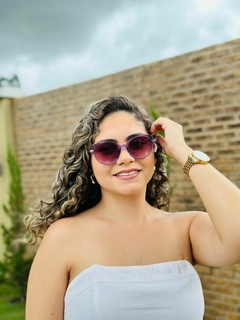 Óculos de sol Lyli translucido - comprar online