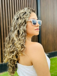 Solar cat eye rose translucido - Vs versatille eyewears- Variedade em óculos solar e Armações de qualidade e acessíveis