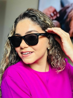 Solar fox preto - Vs versatille eyewears- Variedade em óculos solar e Armações de qualidade e acessíveis