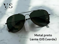 Óculos de sol aviador polarizado - comprar online