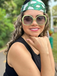 Óculos de sol VERDE OLIVA na internet