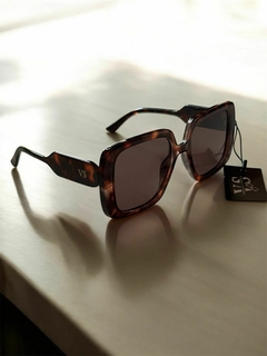 Óculos de sol tortoise oversized bold - comprar online
