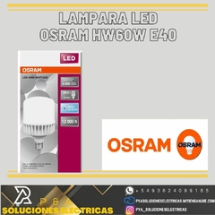 Lampara Led ALTA POTENCIA 60W E40 OSRAM