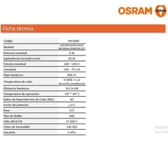 Lámpara Led Dual Luz Blanca O Repele Mosquitos - Osram 8w - P&A Soluciones Eléctricas 