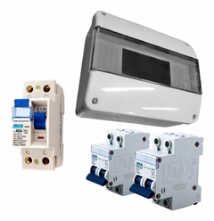 CAJA DE EMBUTIR P/TÉRMICA + DISYUNTOR