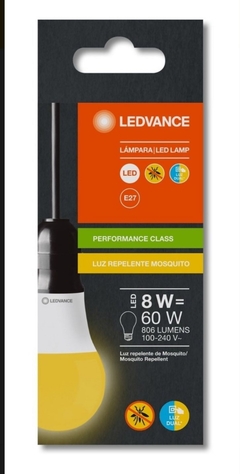 Lámpara Led Dual Luz Blanca O Repele Mosquitos - Osram 8w - comprar online